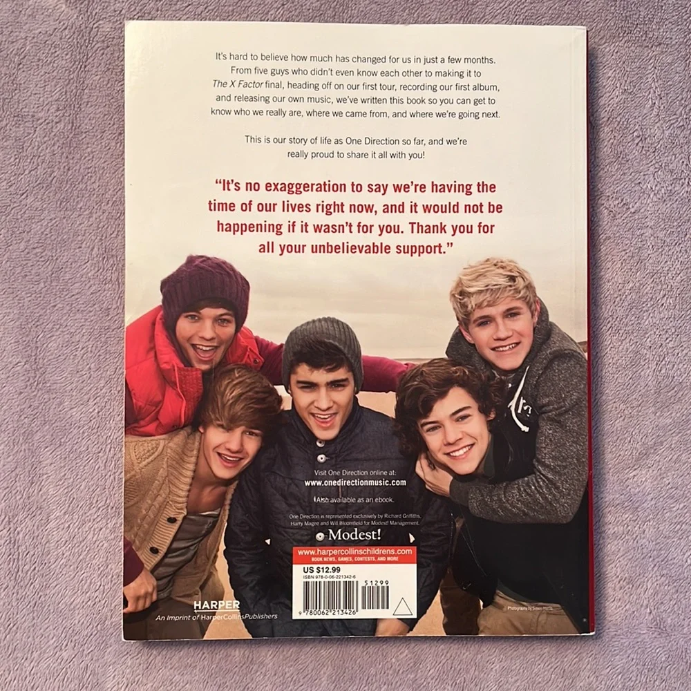 One Direction Book - Picture 2 of 2